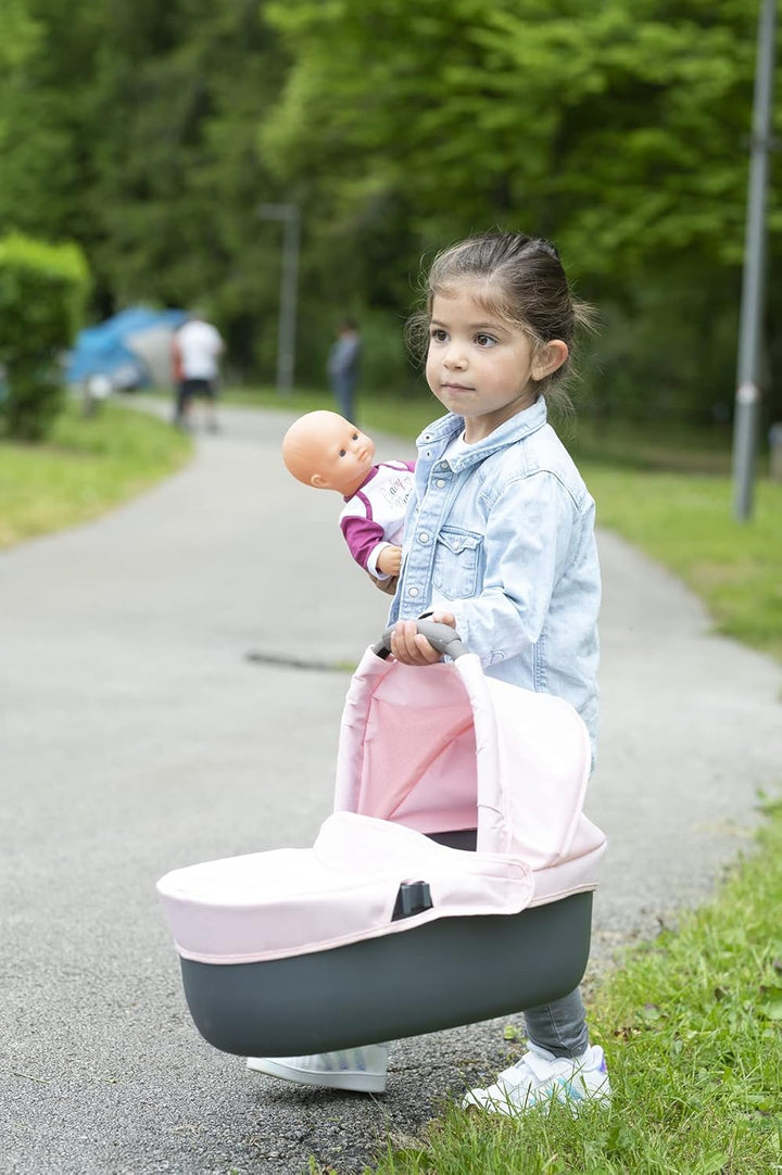 - Bébé Confort - Stroller + Pushchair 3 in 1 - for Babies and Dolls - Quiet and Multidirectional Wheels - Basket Of