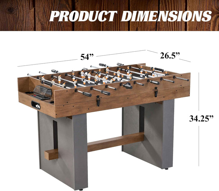 Barrington Combo Game Table – Foosball, Air Hockey, Table Tennis & More – Multi Game Table for Home or Game Room