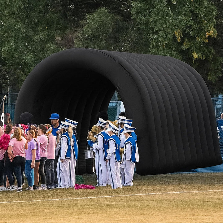 23X10X10Ft Quick Setup Inflatable Tunnel Arch - for Sports Games, Trade Shows & Promotions (Blower Included)