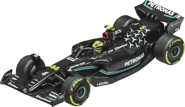 64238 Mercedes-Amg W14 E Performance L. Hamilton 1:43 Scale Analog Slot Car Racing Vehicle GO Slot Car Toy Race Track Sets