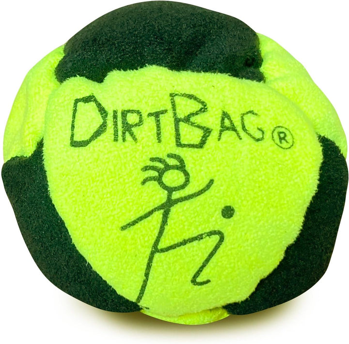 All Star Footbag 3 Pack with Pouch, 100% Handmade, Premium Quality, Bright Vivid Colors, Signature Carry Bag