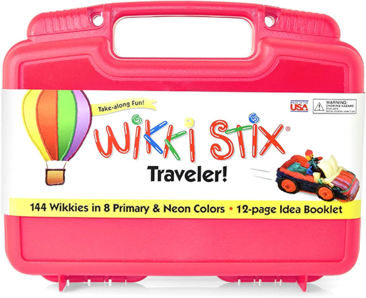 Traveler, Kids Travel Essential, 144, Red Carrying Case