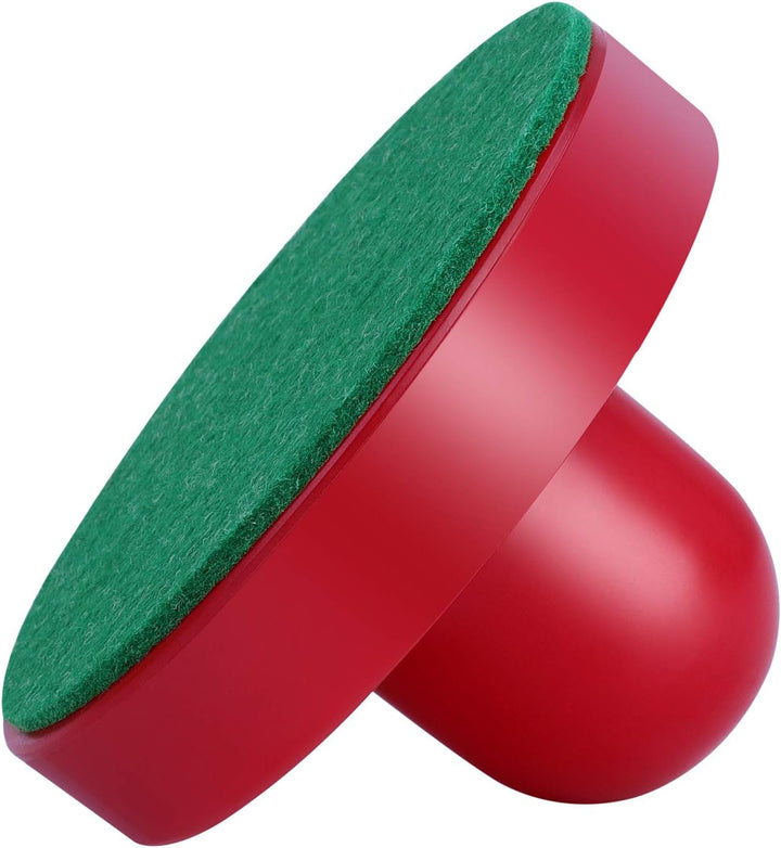 Air Hockey Accessories - Pushers, Pucks & Paddles (4 Pushers, 8 Red Pucks, 8 Green Pads)