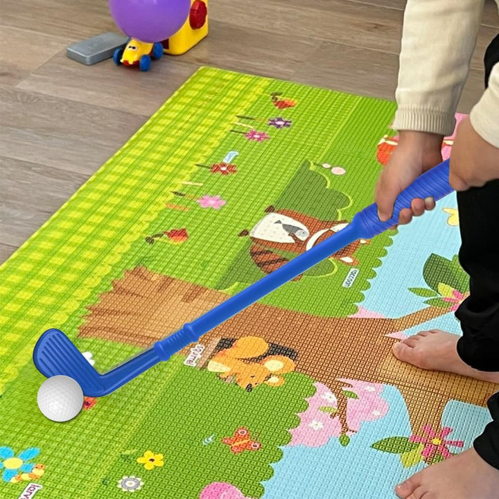 Plastic Mini Golf Clubs for Toddlers,Kids Golf Clubs Set,Outdoor/Indoor Golf Toys Christmas Birthday Present for Boys Girls