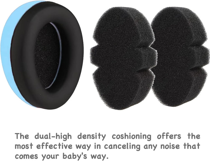 Baby Ear Protection, Noise Cancelling Headphones Earmuffs for Babies & Toddlers 0-3 Years