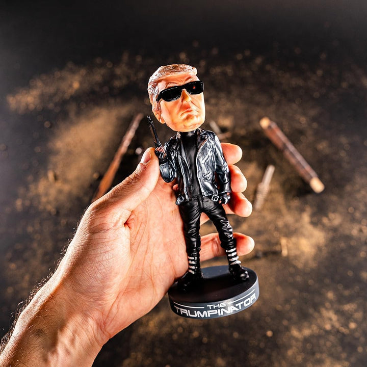 the Trumpinator Bobblehead the #1 Patriotic & President Gift 2025 Birthday for Conservatives or Gag Gift for Liberals