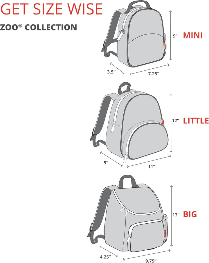 Toddler Backpack, Zoo Preschool Ages 3-4, Butterfly