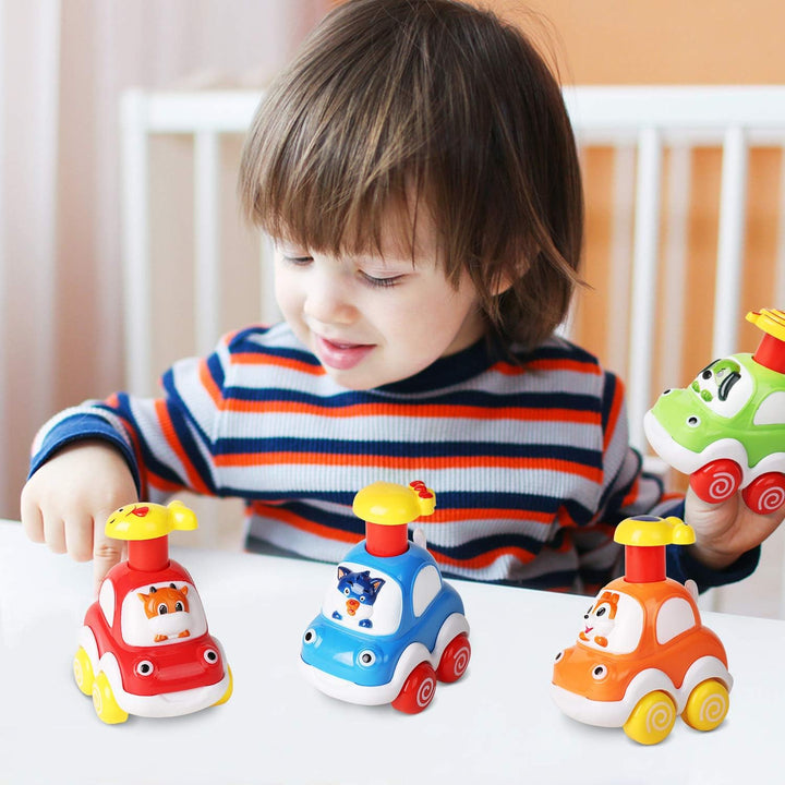 Animal Car Toys for 1 2 Year Old Boy|Baby Toys 12-18 Months|1 2 Year Old Boy Birthday Gifts for Infant Kids|Cars for Toddlers 1-3