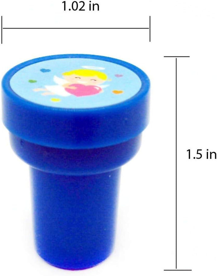 50 Pcs Religious Assorted Stampers for Kids Religious Prizes Carnival Prizes Vacation Bible School Sunday School Prizes