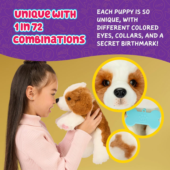 My Really Real Puppy Patches the Beagle, Interactive Realistic Toy Dog with 60+ Sounds and 2-In-1 Bed, Lifelike Puppy for Ages 5+