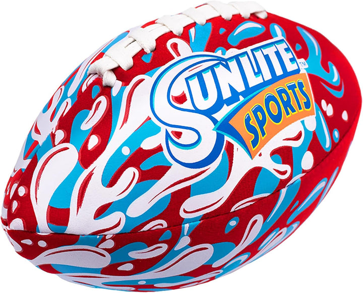 Waterproof Football for Lawn Backyard Pool Beach Lake Park Water Toy, Outdoor Play, for Kids Children Teens Adults, Family Fun