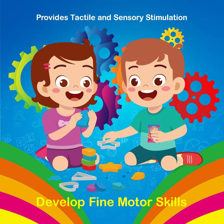Sensory Play Sand Party Favor Pack Set - 24 Count 2Oz Play Sand Set - Sensory Molding Sand Toy Inspires Creativity & Imagination Use for Goodie Bags & Stocking Stuffers