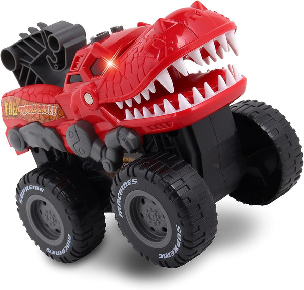 Supreme Machines Lights and Sounds T-Rex Chomper Mid-Sized, Multi