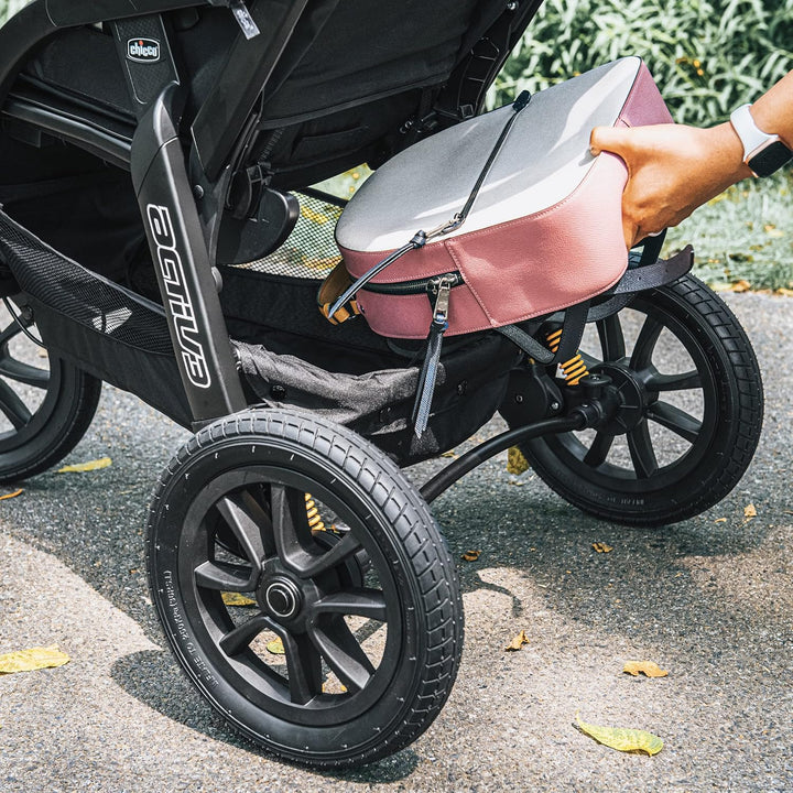 Activ3 Jogging Stroller, All-Terrain Stroller, Compatible with  Infant Car Seats (Not Included), Baby Travel Gear | Eclipse/Grey