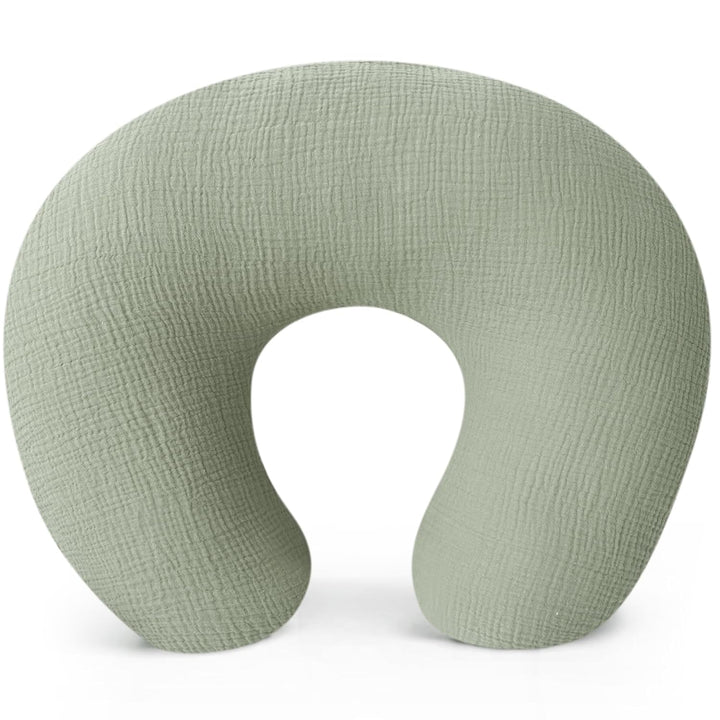 Muslin Nursing Pillow Covers, 100% Cotton Soft & Adorable Covers for Breastfeeding Pillows, Slipcovers for Newborn Baby Boys & Girls