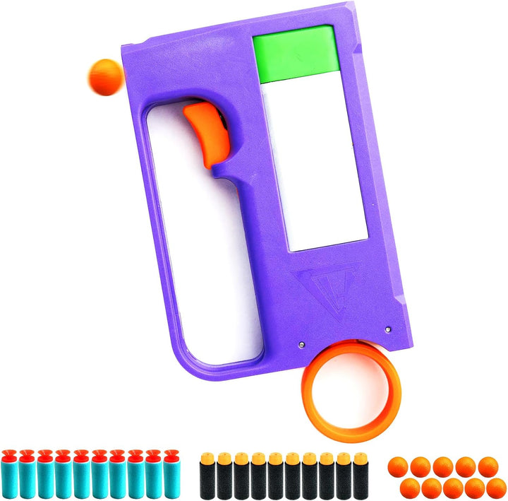 Toy Gun, Educational Toy Model, EVA Safety Foam Soft Bullet, Toy Foam Shock Wave Soft Bullet Game Gun, Toy Guns for Boys 8-12