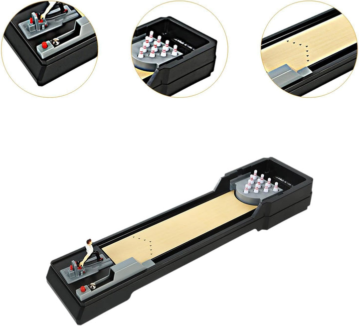 Tabletop Bowling Game Mini Bowling Set for Indoor and Outdoor