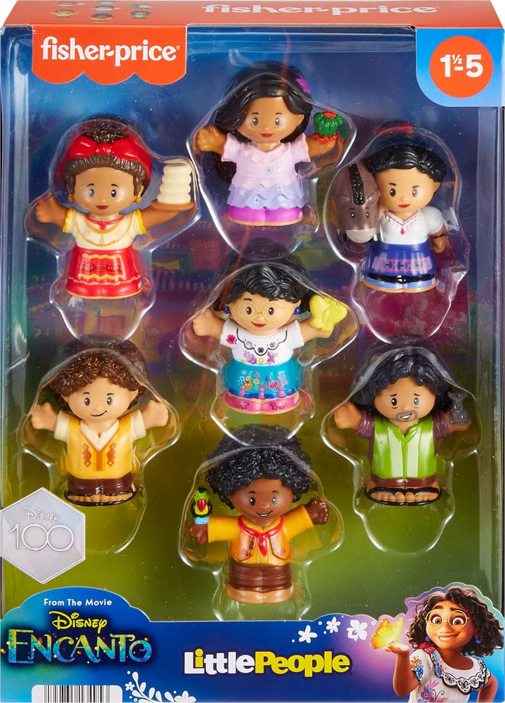 Little People Toddler Toys Disney Encanto Figure Set, 7 Characters for Preschool Kids Ages 18+ Months​ (Amazon Exclusive)