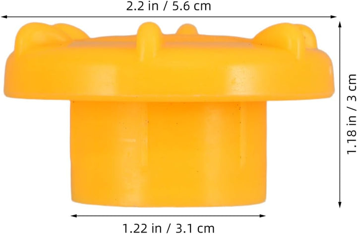 5Pcs Kids Slide Screw Caps: Plastic Fixing Covers for Indoor Toddler Slides - Replacement Parts for Playground Maintenance - Inner Diameter 3.1Cm