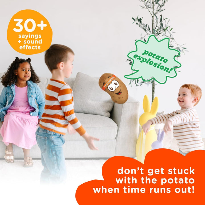 , Pass the Potato, Hilariously Wild and Fun Active Play Game | Gift for Kids & Toddlers | Boys & Girls Ages 3, 4-8+ | Indoor/Outdoor Toy| Summer & Camping Fun