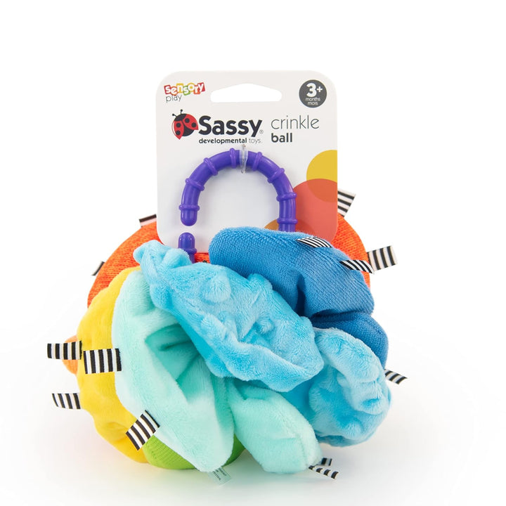 Crinkle Ball, Sensory Toy, 3+ Months