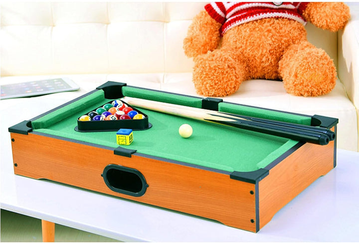 Mini Pool Table for Kids Small Billiards Game Table Top Pool Table Toy for Cat Gift for Kids Cat Pool Table Toy
