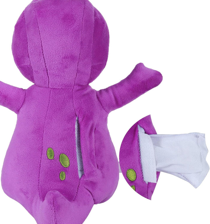 Barney Toys Singing Friend Barney Stuffed Animals Dinosaur Barney Singing I Love You Children'S Plush Puppet Toy （10In）
