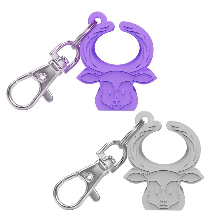Silicone Buckle Release Tool, Unbuckle Assistant, Easy Buckle Release Aid for Parents and Caregivers to Unbuckle (Mint-Pink)