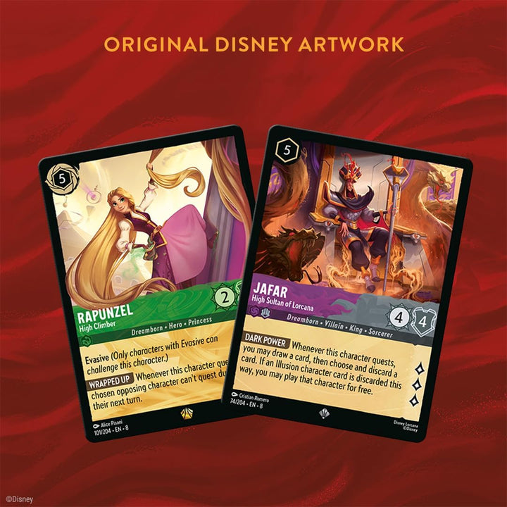 Disney Lorcana TCG: Illumineer’S Quest – Palace Heist | Cooperative Adventure against Jafar | Solo or Team Play| Includes Exclusive Cards & Playmat | Ages 8+
