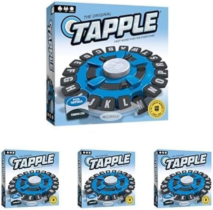 The Original TAPPLE, the Fast-Paced Family Board Game, Choose a Category & Race against the Timer to Be the Last Player, Learning Word Game for Ages 8 & Up, 2-8 Players, 15-20 Minute Play Time