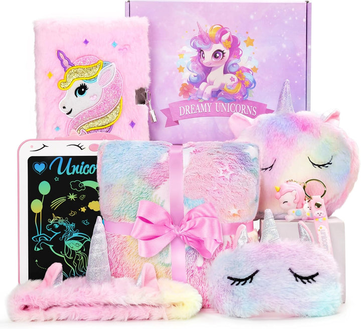 Unicorn Gifts for Girls, Birthday Gifts for Girls Age 3 4 5 6 7 8 9 10 Years Old Girl Birthday Gift Ideas, Girls Toys Age 6-8, Unicorn Toys for Daughter, Niece