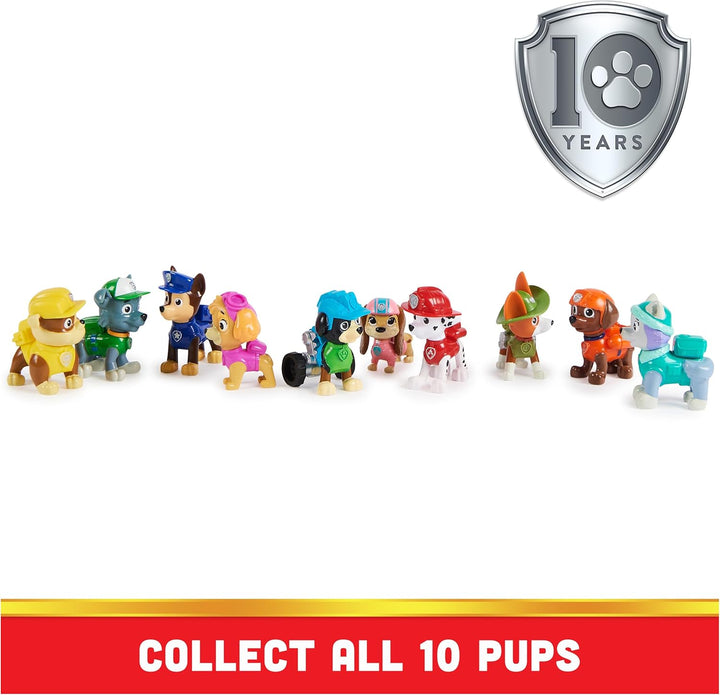 , 10Th Anniversary, All Paws on Deck Toy Figures Gift Pack with 10 Collectible Action Figures, Kids Toys for Ages 3 and Up