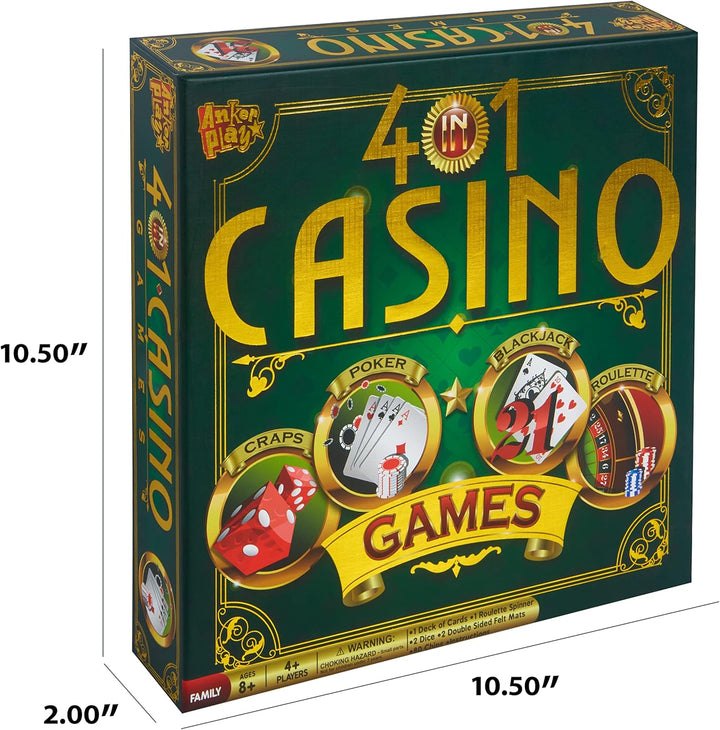 4 in 1 Casino Games