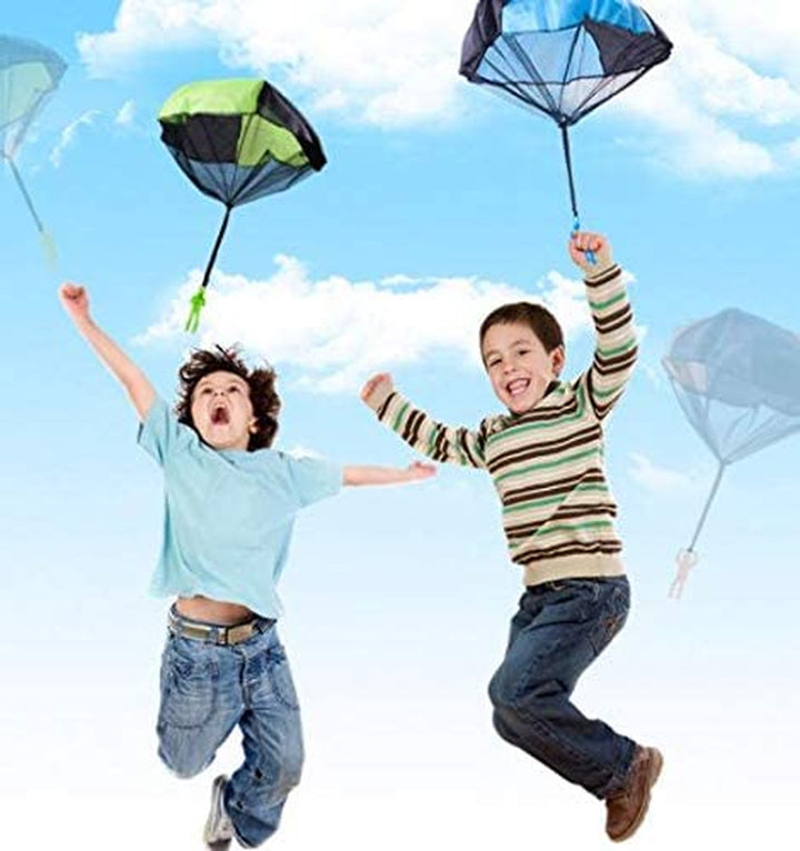 Parachute Toy for Kids, Outdoor Toys Flying Parachute Men, inside & outside Toys for or 3 4 5 6 7 8 9 10 11 12 Year Old, Thanksgiving Day for Boy Girl 4-8 Year Old, Unique Boys Party Favors