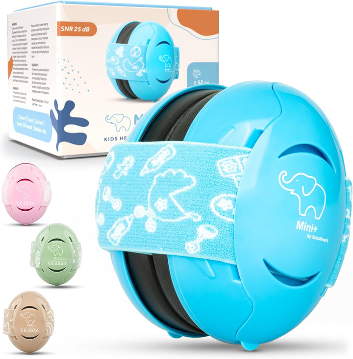 ® Mini+ Baby Ear Muffs – Infant Noise Cancelling Headphones, Toddler Ear Protection, Baby Headphones for Noise