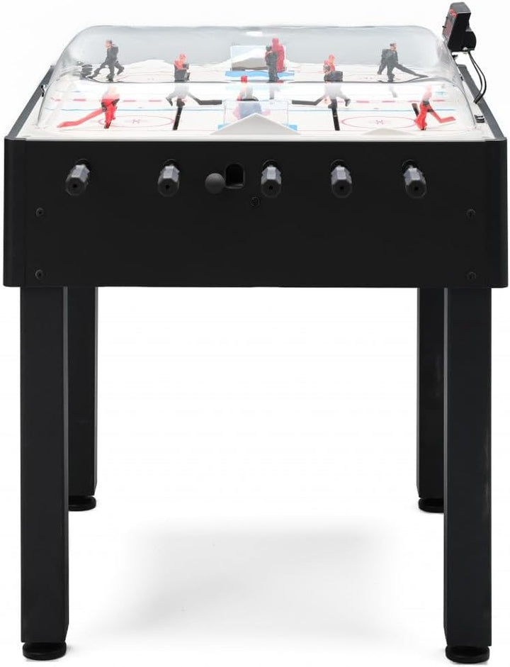 Breakout Dome Bubble Rod Hockey Game Table - Black