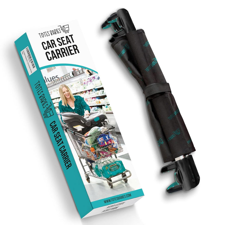 Car Seat Carrier for Shopping Carts, Allows Babies, Newborns, Infants and Toddlers to Stay Snug or Sleeping in Car Seat While Parents Shop, as Seen on Shark Tank