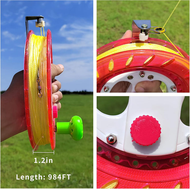 Kite String Reel, String Spool, Line Winder, Come with Lock