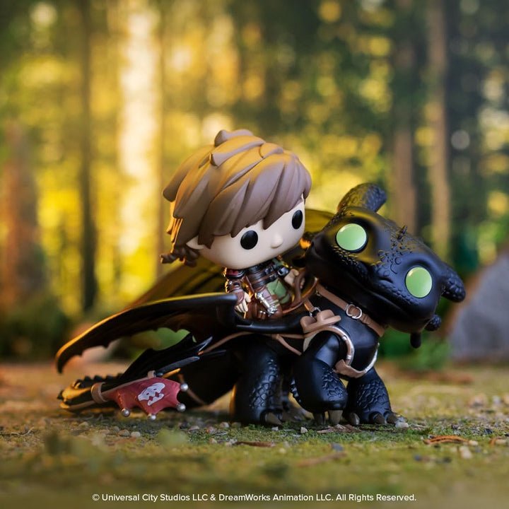 POP! Rides Deluxe: How to Train Your Dragon – Hiccup with Toothless - Collectable Vinyl Figure - Gift Idea - Official Merchandise - for Kids & Adults - Movies Fans