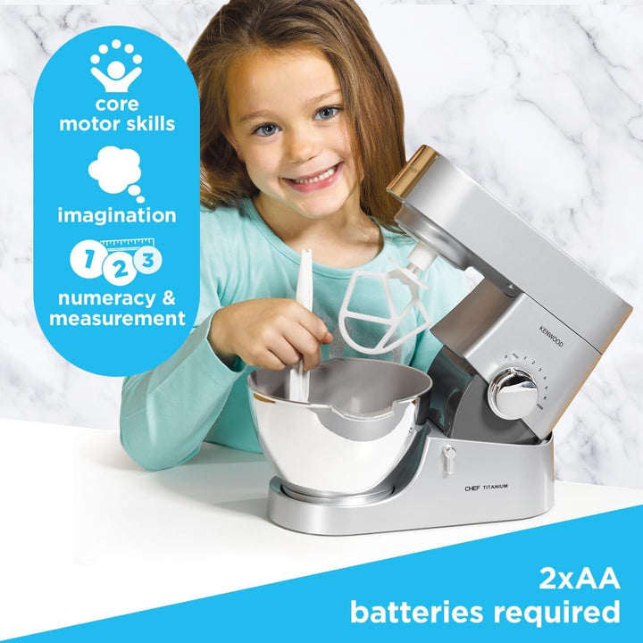 Kenwood Mixer | Toy Food Mixer for Children Aged 3+ | Perfect for Budding Bakers Who Enjoy Mixing Real Food