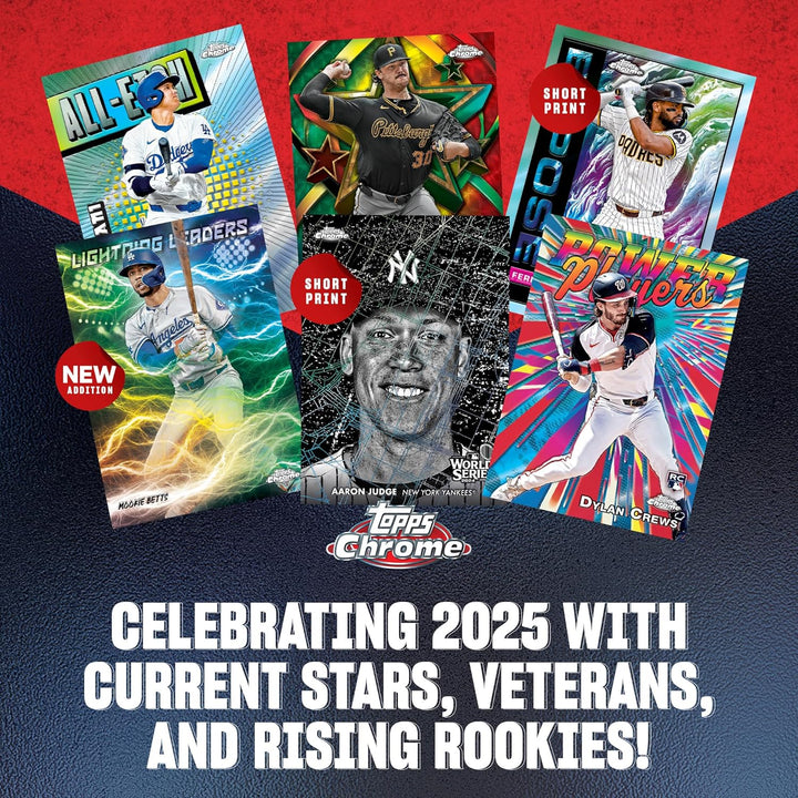 2025  Chrome Baseball - Factory Sealed - Mega Box