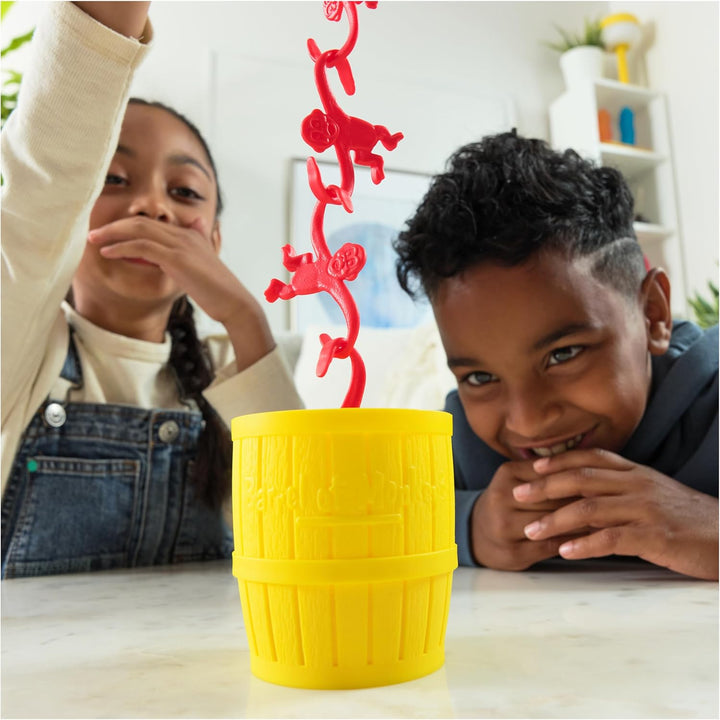 , Barrel of Monkeys, Retro Linking Fun for Preschoolers, Family Games, 1 & up Players, for Ages 3 & Up