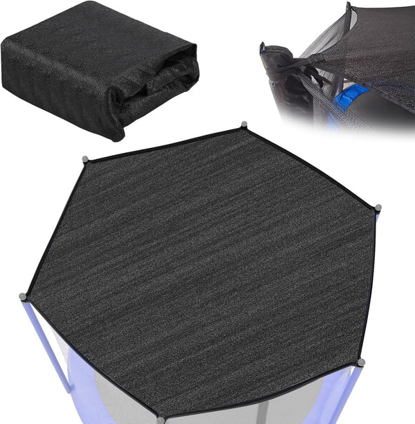 Trampoline Top Shade Cover, Thickened 14Ft Soft Outdoor Trampoline Sun Protection Cover