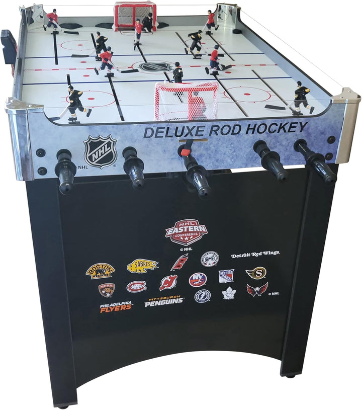 NHL Deluxe Rod Hockey Game - Boston Bruins Vs Chicago Blackhawks