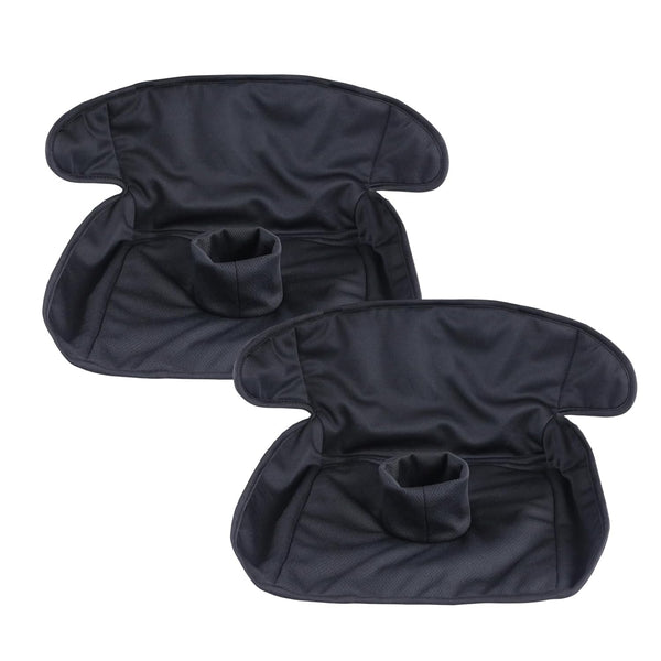 Piddle Pads, Multi-Use and Leak Free Lines for Baby Stroller, High Chair & Car Seat, Waterproof Toilet Training Seat Covers for Toddles (Black (2 Pack))