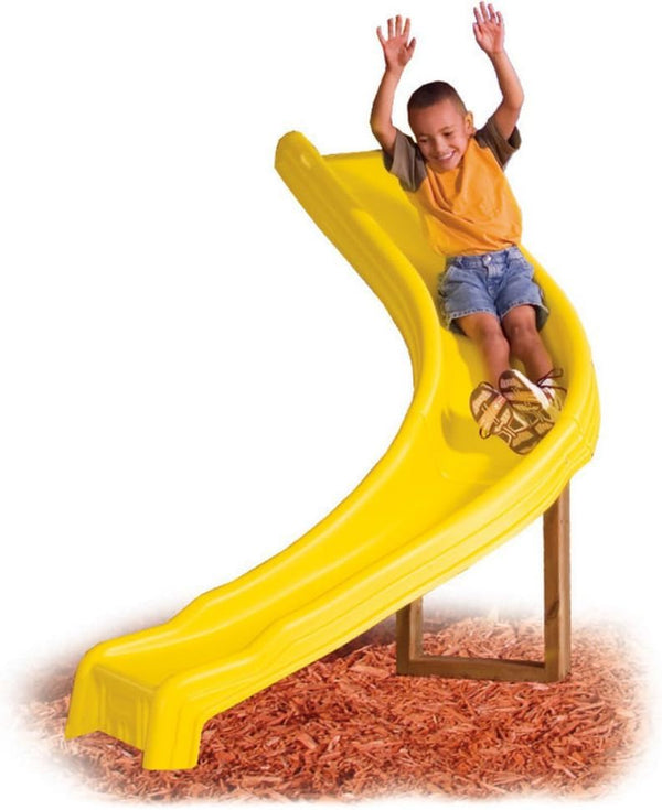 Side Winder Slide, Yellow, 9+ Ft
