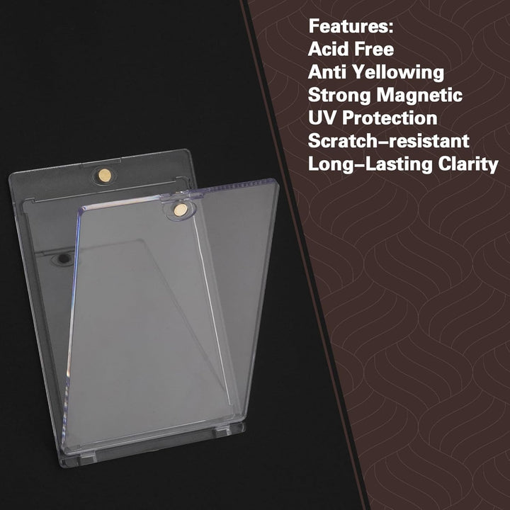 Magnetic Trading Card Holders with Adjustable Display Stand