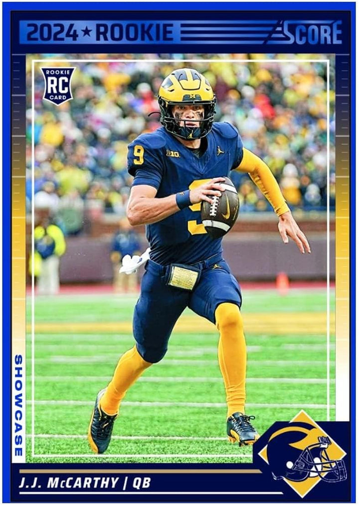 2024 Panini Score Football 6-Pack Blaster Trading Card Box ~ Green Rookie Signatures! (Jayden Daniels, Caleb Williams, Bo Nix)
