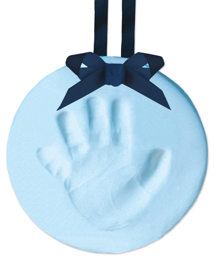 DIY No Mess Hanging Christmas Ornament Keepsake Kit, Baby Hand and Footprint Keepsake, Classic Nursery Decor, Ideal Gender Neutral Gift, Baby'S First Christmas, White