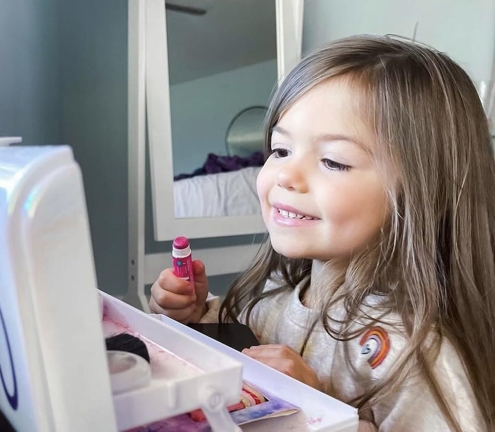 Luna Star Klee Kids Play Makeup Kit. Gentle and Non-Toxic. Kid-Friendly. Made in USA. (Berry Icing Fairy)